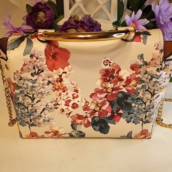 Hand Bag for Women Beautiful Flora Color Small - Picture 4 of 8